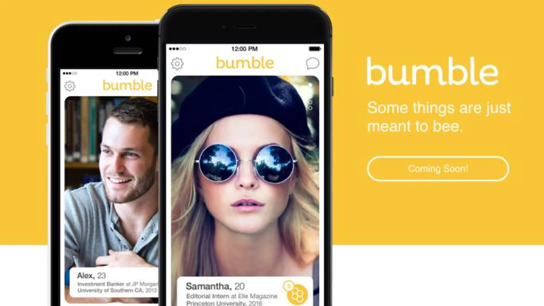 «Bumble», una nueva app de citas creada por ex empleados de Tinder