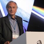 El biologo evolucionista británico Richard Dawkins, durante su intervención en el festival científico Starmus