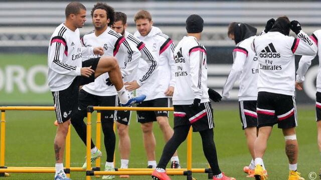 El Real Madrid ya prepara el duelo liguero del sábado en La Rosaleda