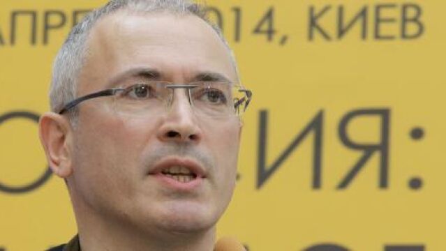 Mijaíl Jodorkovski, en un foro de diálogo entre Rusia y Ucrania.