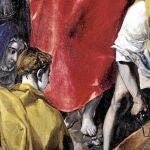 Detalle de «El expolio» de El Greco