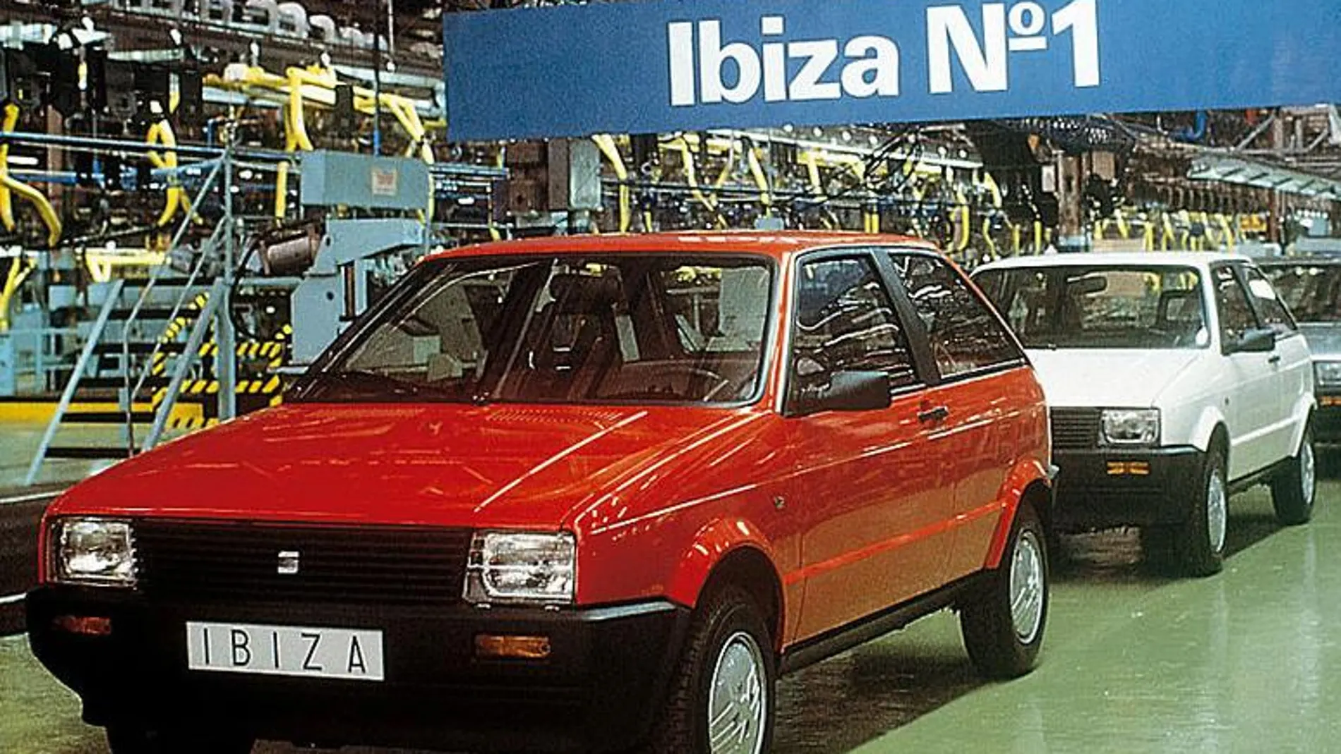 La primera generación del Ibiza se extendió hasta 1993.
