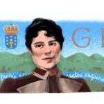 Rosalía de Castro, en el doodle de Google
