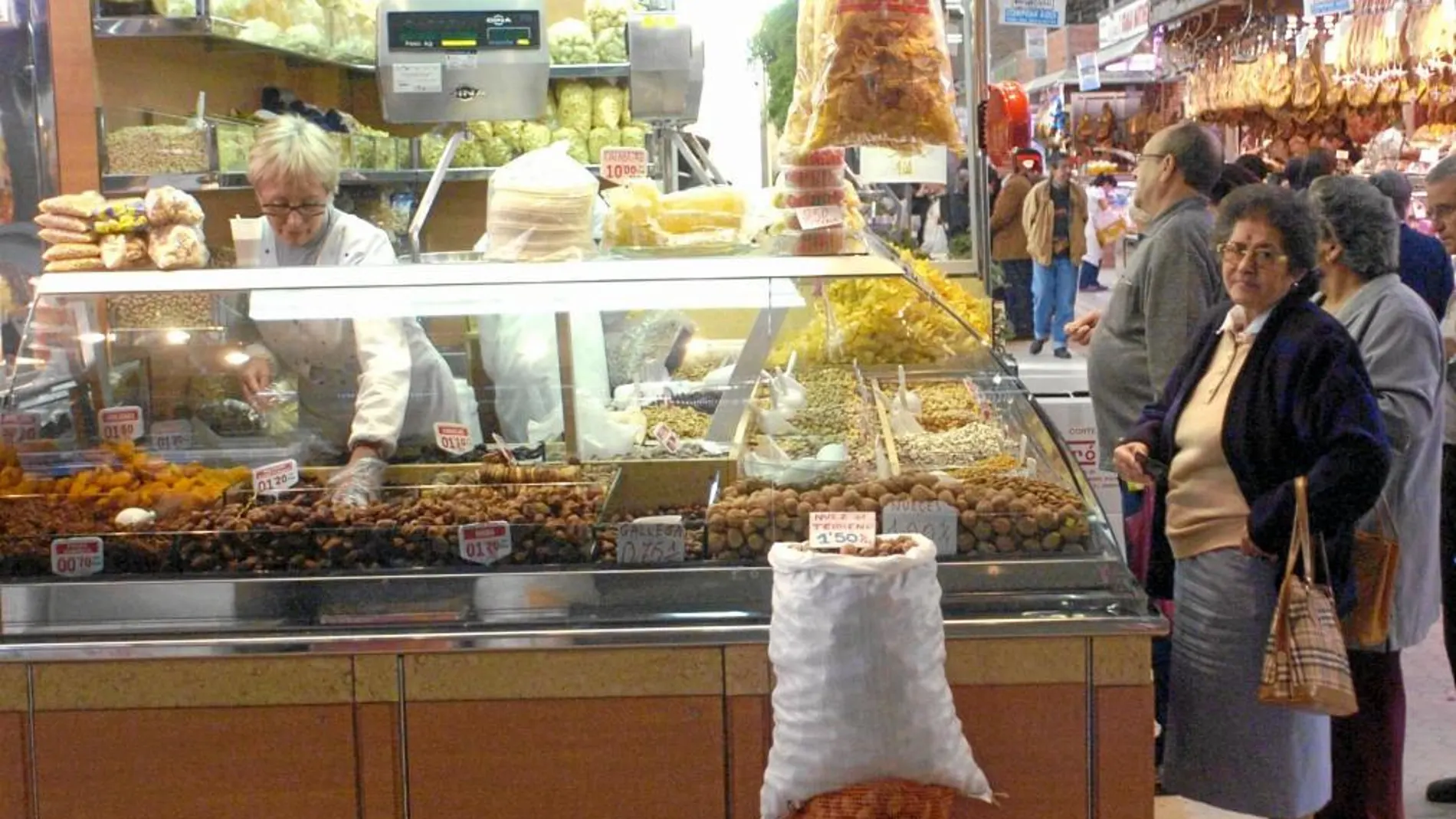 Imagen del mercado central de Valencia, uno de los participantes en la campaña de promoción