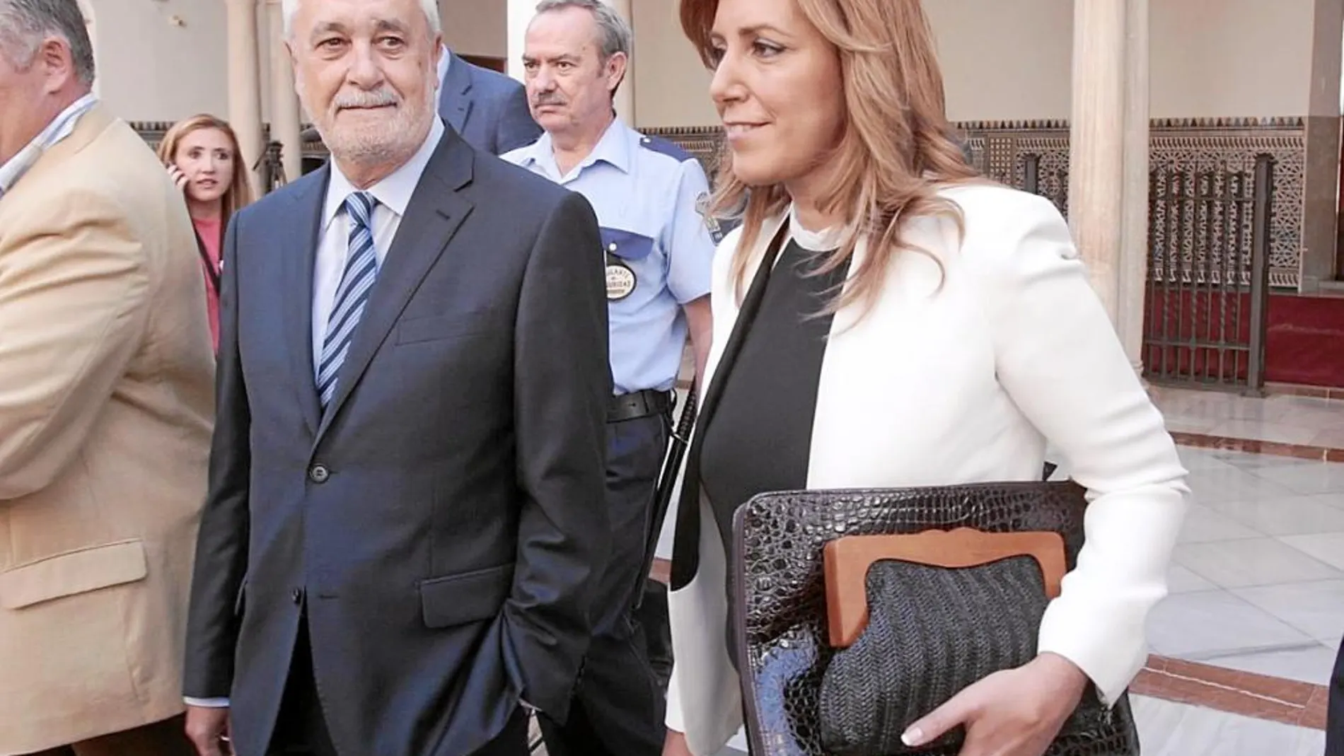 Griñán y Díaz impulsaron el recurso ante la Audiencia contra la decisión de Alaya