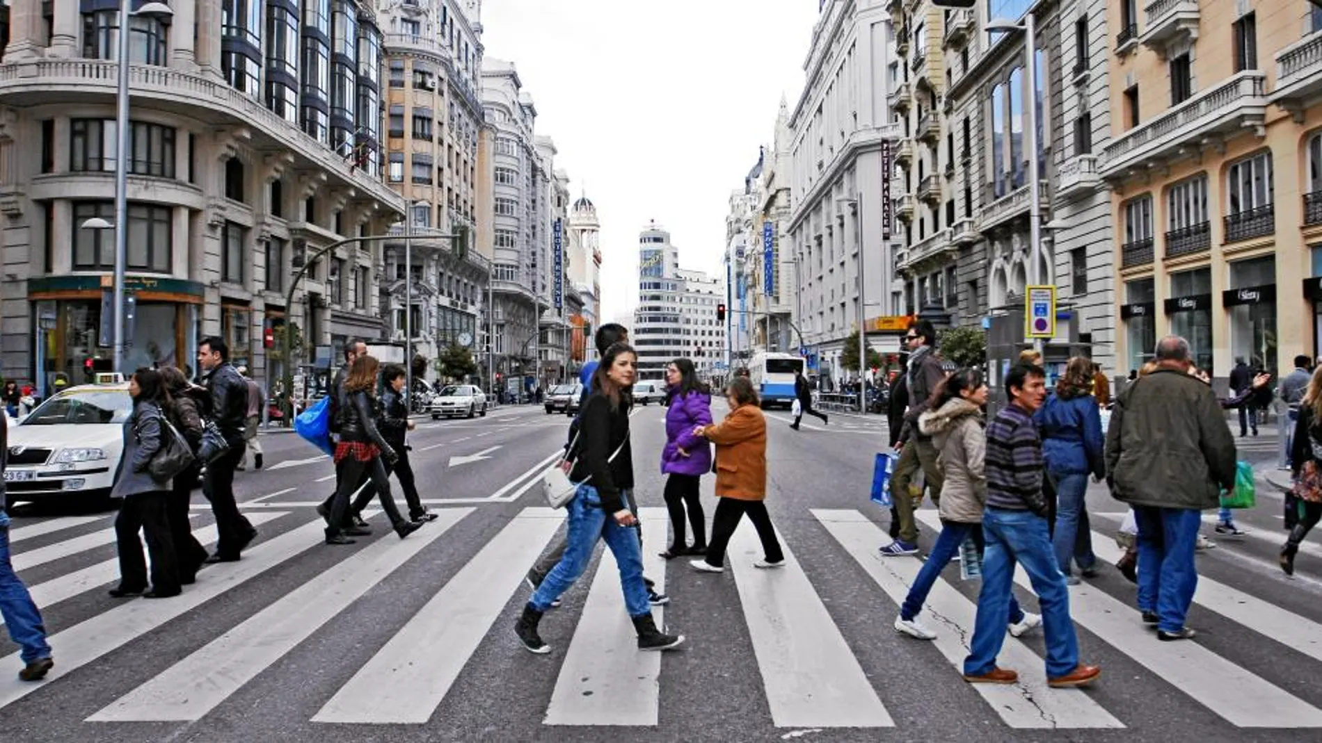 Hasta ahora, las empresas de la Gran Vía no pagaban IBI por encontrarse en el centro histórico