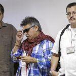 Miembros de las FARC, en La Habana