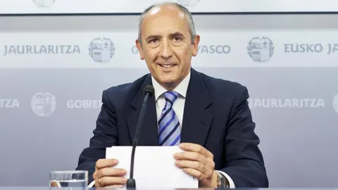 El portavoz del Gobierno Vasco, Josu Erkoreka.