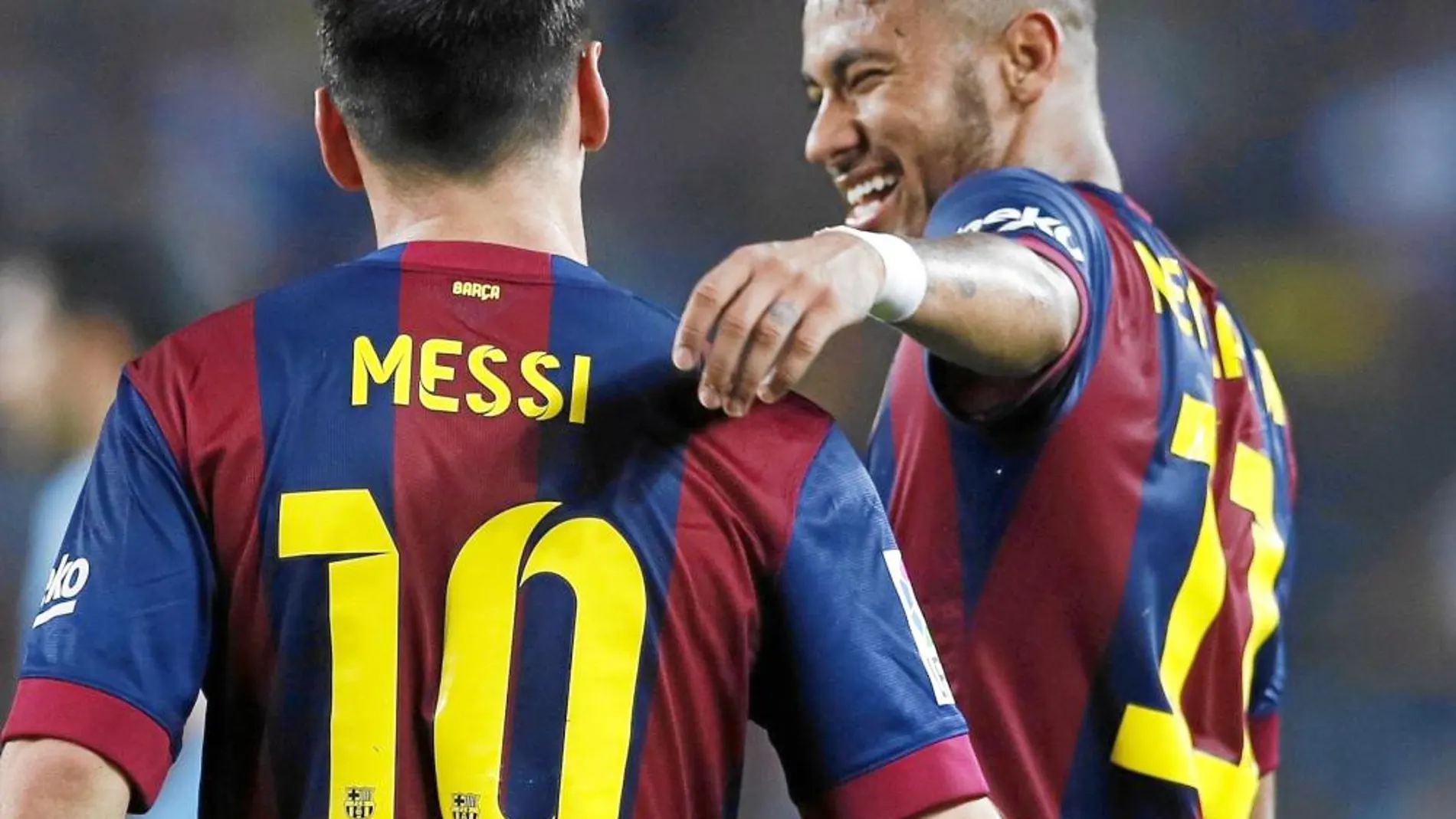 Neymar y Messi, en una imagen de archivo