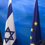 La alta representante de Política Exterior y Seguridad de la UE, Federica Mogherini y el primer ministro israelí, Benjamin Netanyahu