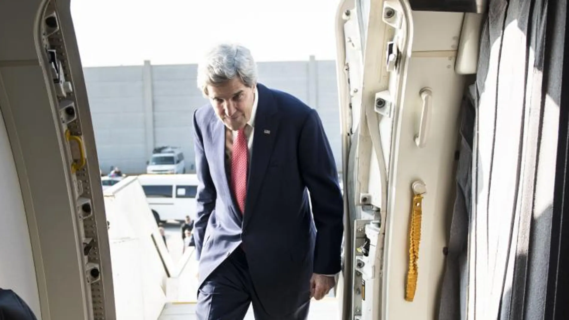 John Kerry, en Tel Aviv, Israel
