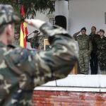 Ceremonia de clausura celebrada ayer en Bosnia