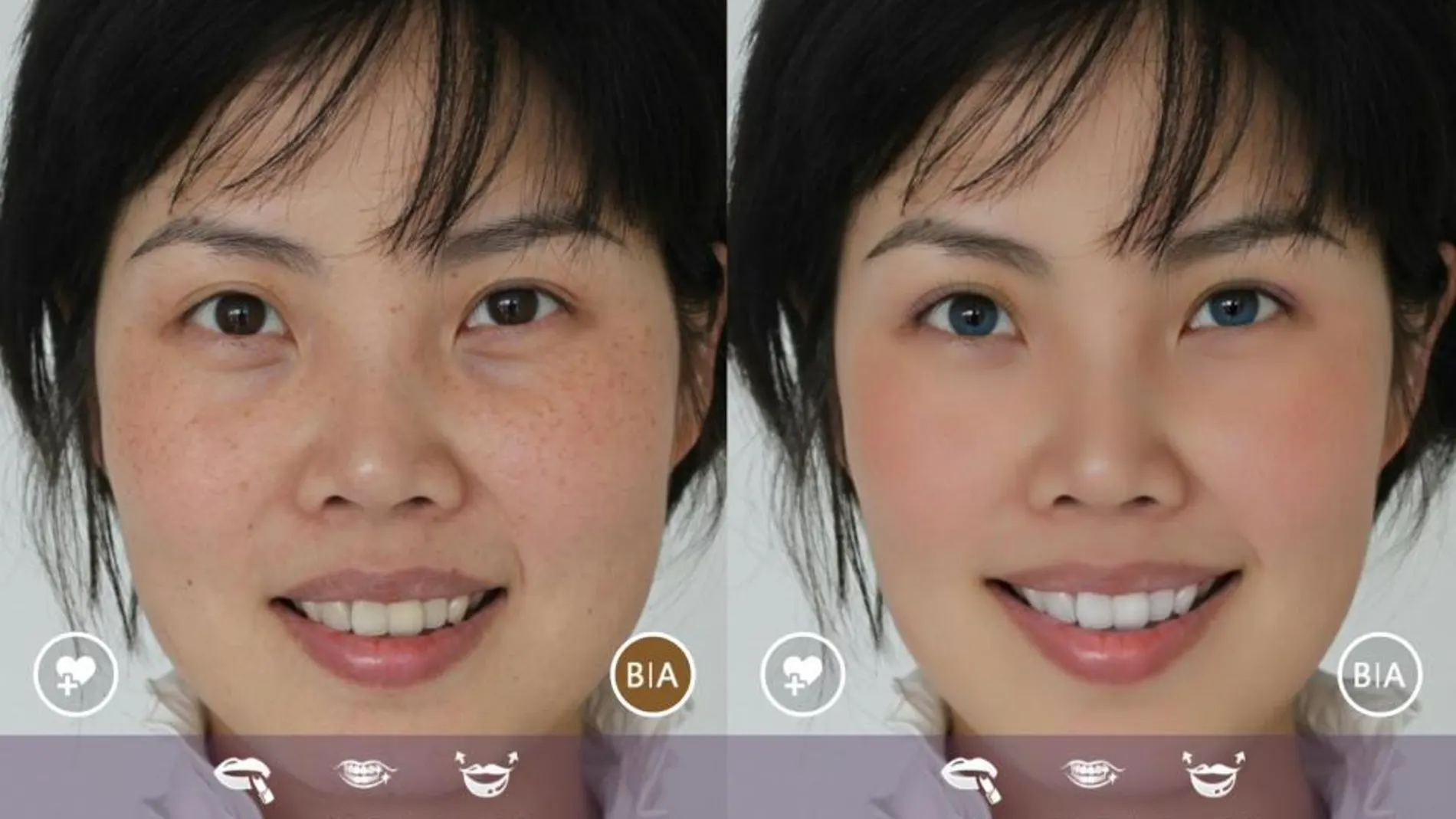 Perfect 365, la app que te permite maquillarte, probar retoques y convertirte en una modelo irreal