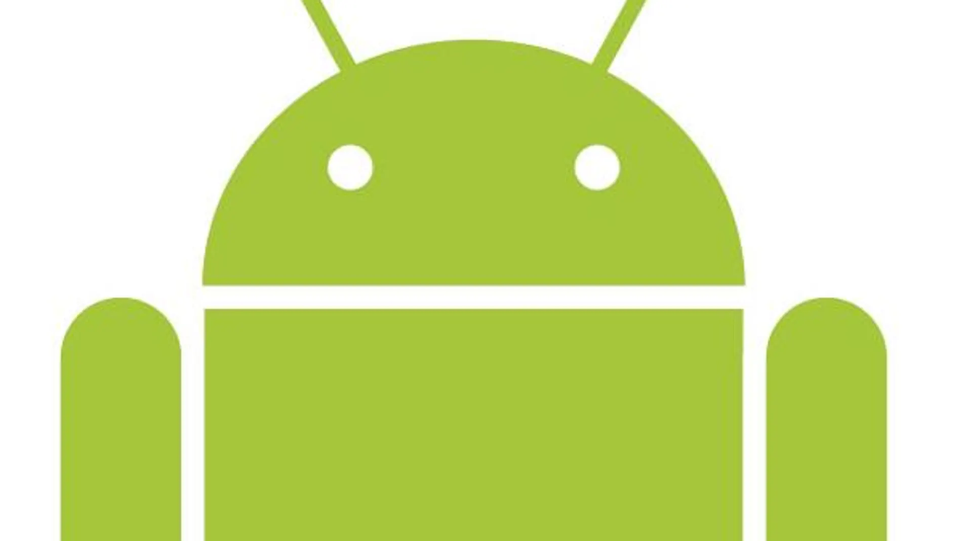 Logotipo de Android, el sistema operativo para móviles y tablets de Google.