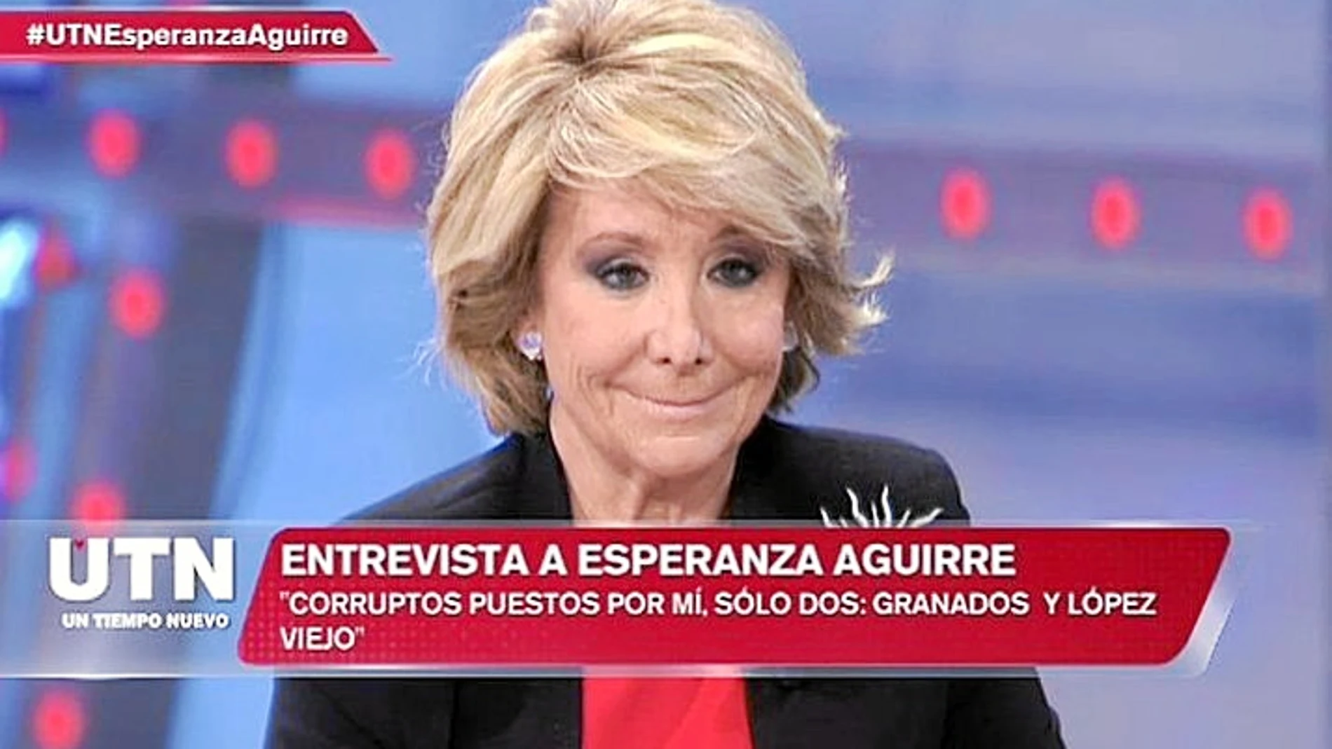 Esperanza Aguirre en «UTN»