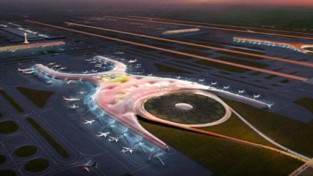 Diseño del nuevo aeropuerto de Ciudad de México, de Norman Foster y Fernando Romero.