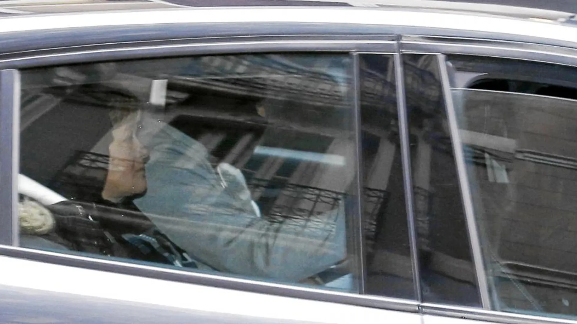 Arantza Zulueta, a su llegada a la Audiencia Nacional tras su detención