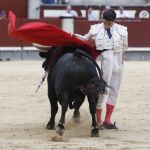 Manoletina de Juan Miguel Benito al sexto de María Cascón