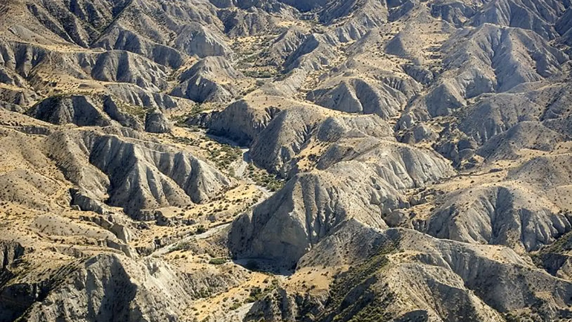 El desierto de Tabernas, en Almería