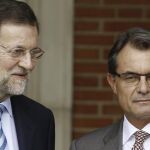 Imagen de la reunión que mantuvieron ambos mandatarios en Moncloa en 2012.
