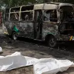  Al menos 30 niños mueren incinerados en un autobús en el norte de Colombia