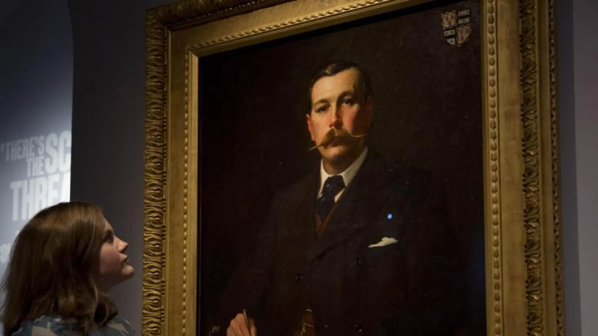 Retrato de Arthur Conan Doyle