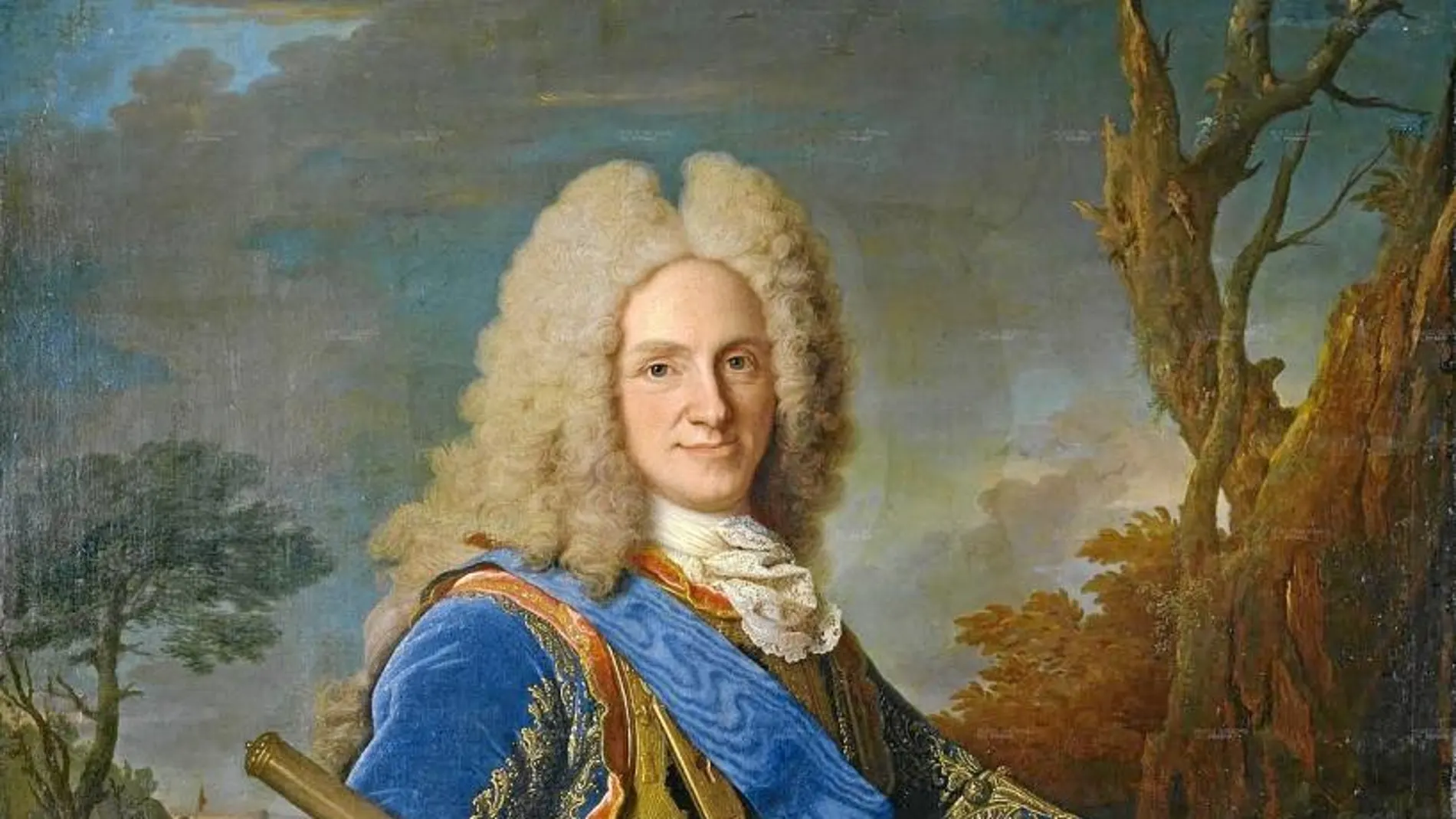 Retrato del monarca, obra de Jean Ranc, en el Museo del Prado