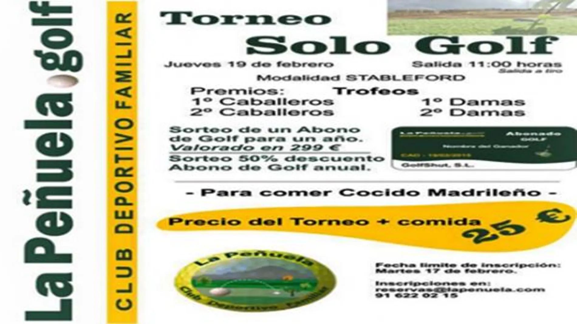 Torneo en La Peñuela.