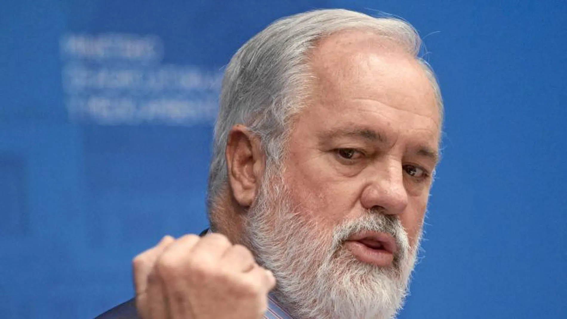 Miguel Arias, ministro de Agricultura, Alimentación y Medio Ambiente