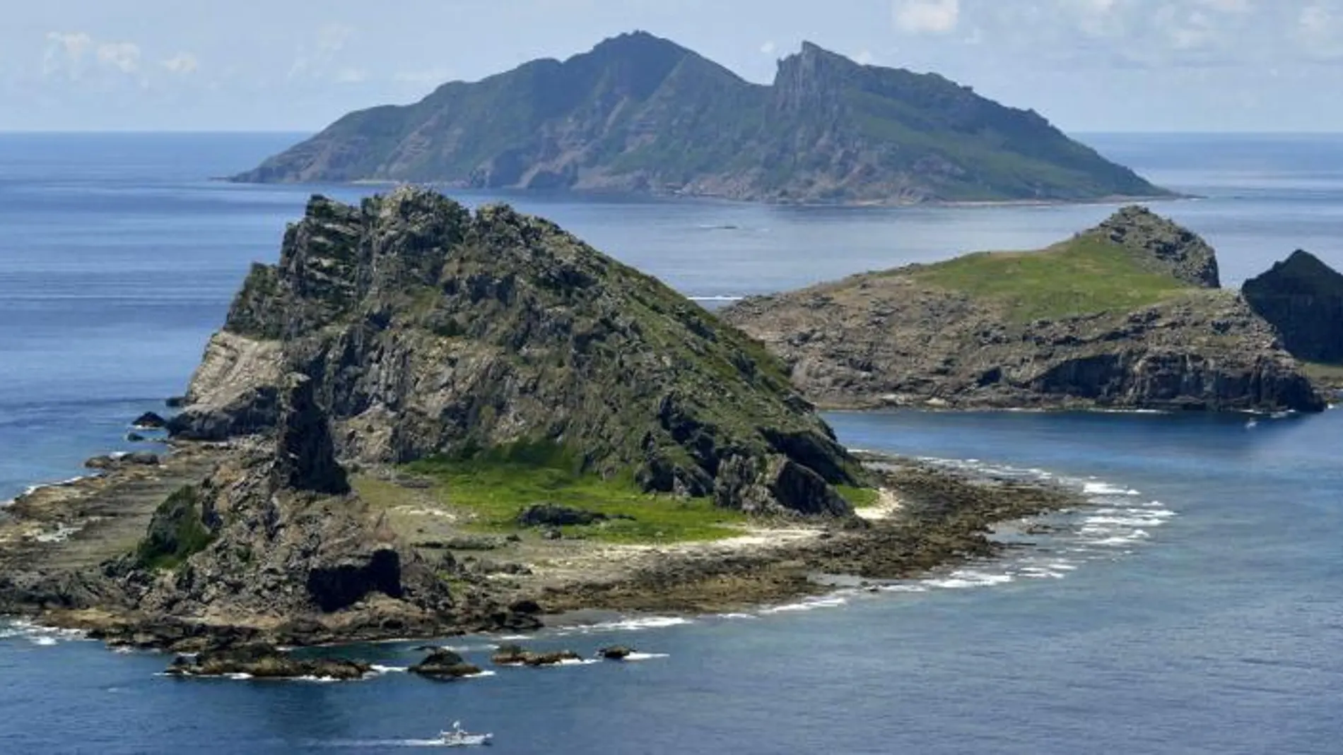 Imagen de las islas en disputa entre China y Japón.