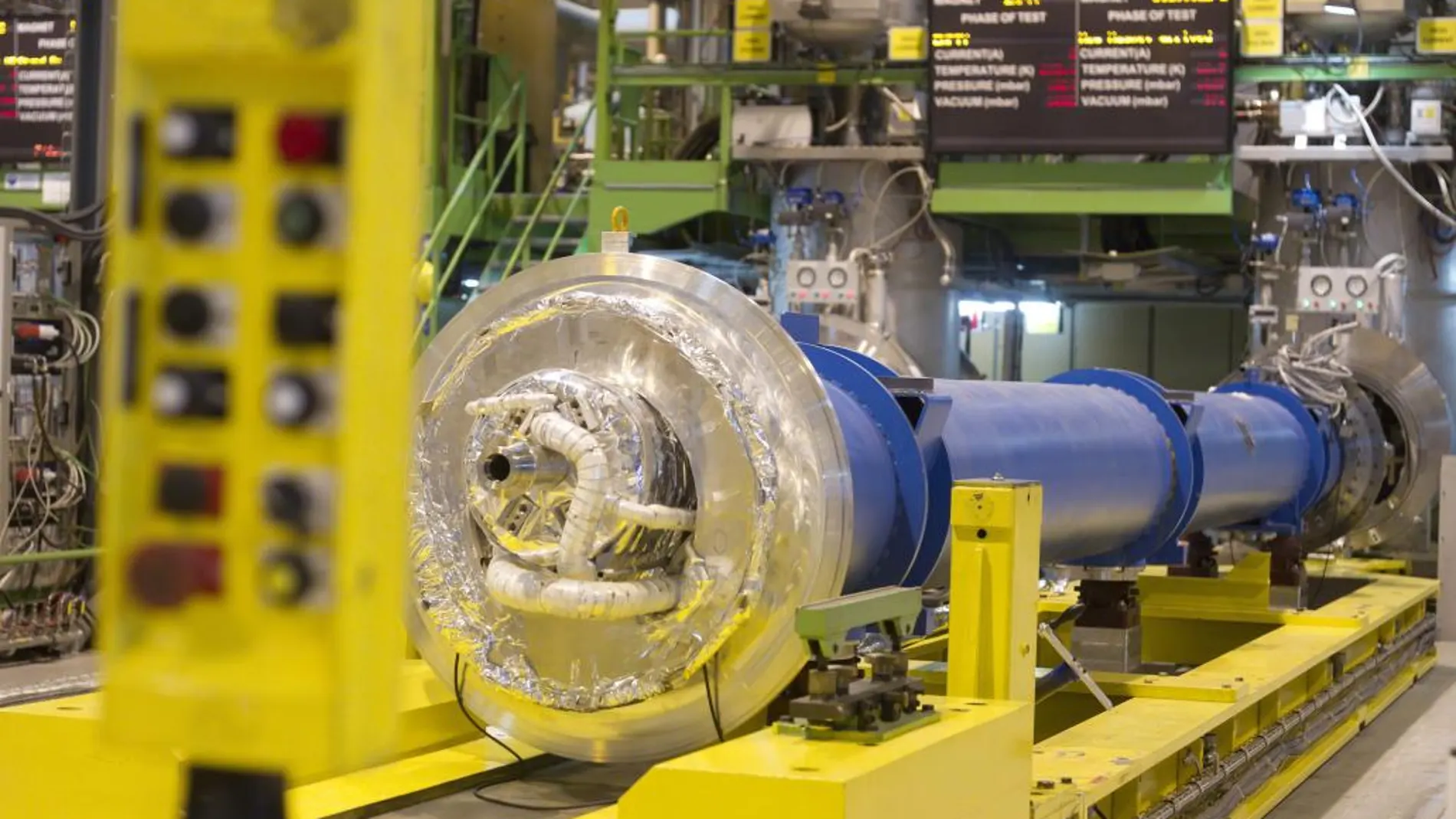 Sala de tester del LHC