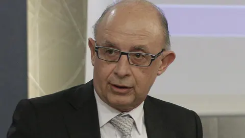 Cristóbal Montoro, durante la rueda de prensa posterior a la reunión del Consejo de Ministros.