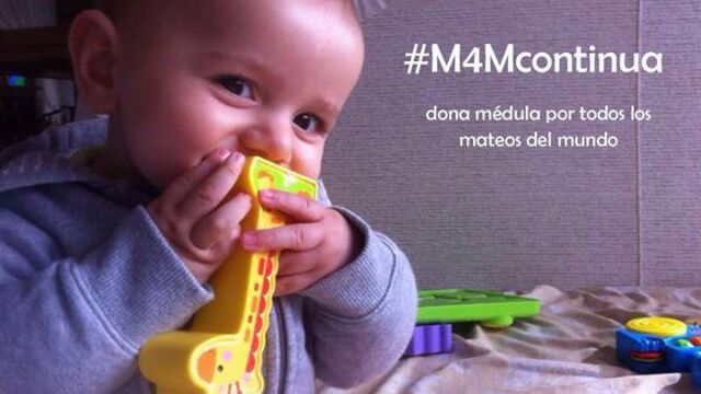 Mateo se someterá al trasplante a primeros de abril
