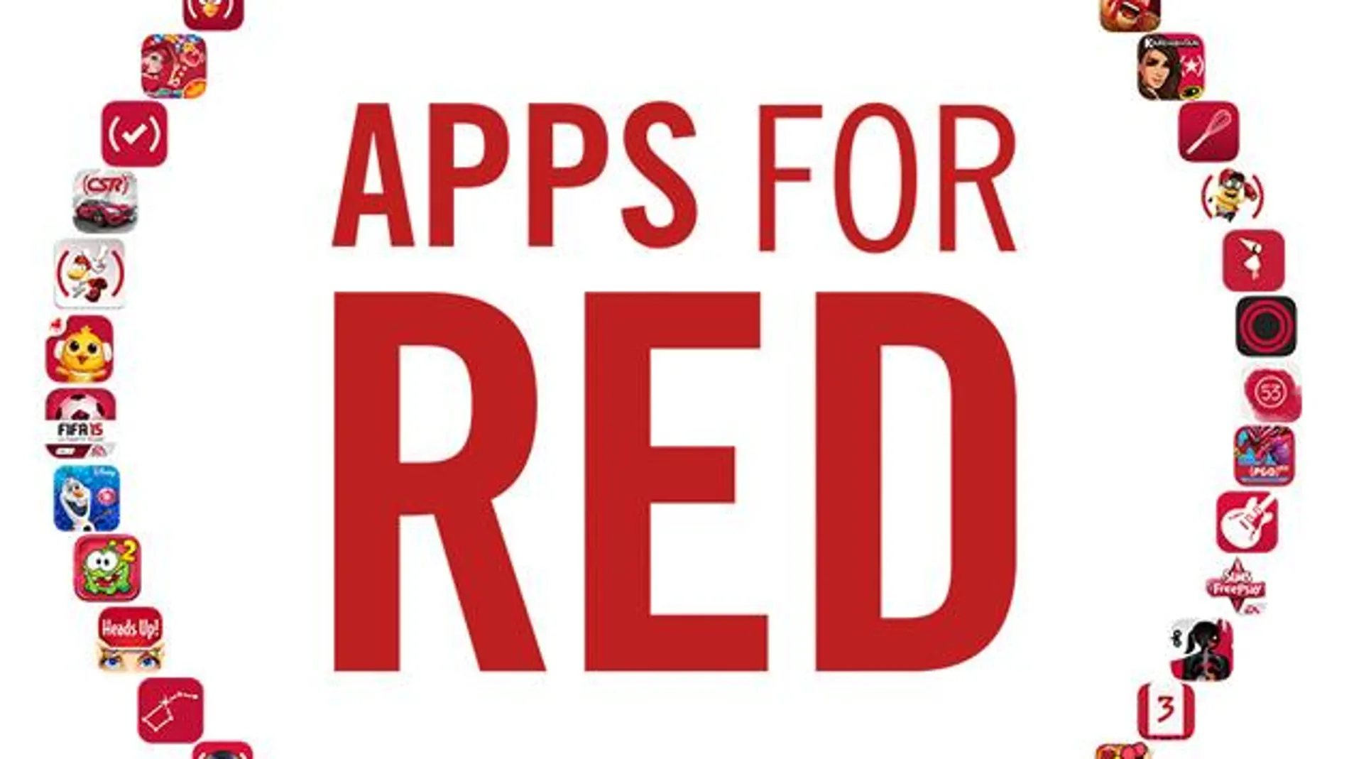 «Apps for RED», una iniciativa de Apple para recaudar fondos contra el SIDA