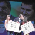 Las hijas de Otegi y Eguiguren recibieron el premio en Guernica en abril del pasado año