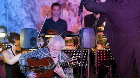 El maestro de la guitarra Manolo Sanlúcar