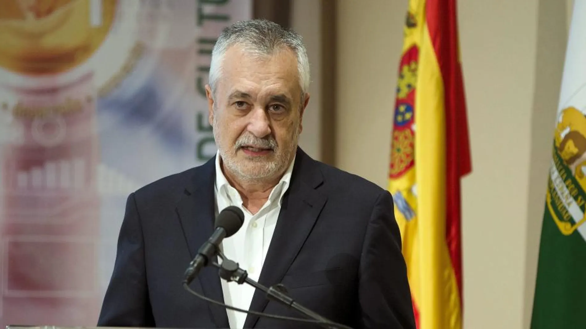 El presidente de la Junta de Andalucía, José Antonio Griñán