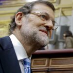 Rajoy toma la palabra para responder a Rubalcaba