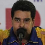 Fotografía cedida por el Palacio de Miraflores que muestra al presidente venezolano, Nicolás Maduro, durante un acto de Gobierno