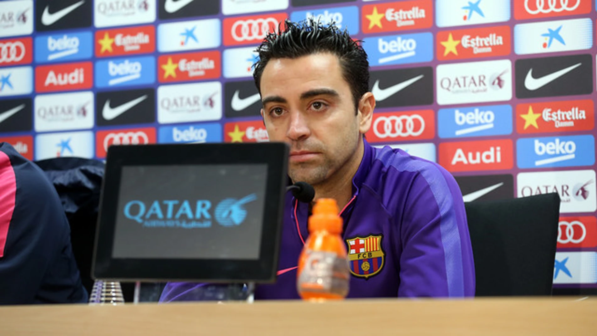 Xavi Hernández ha comparecido en rueda de prensa