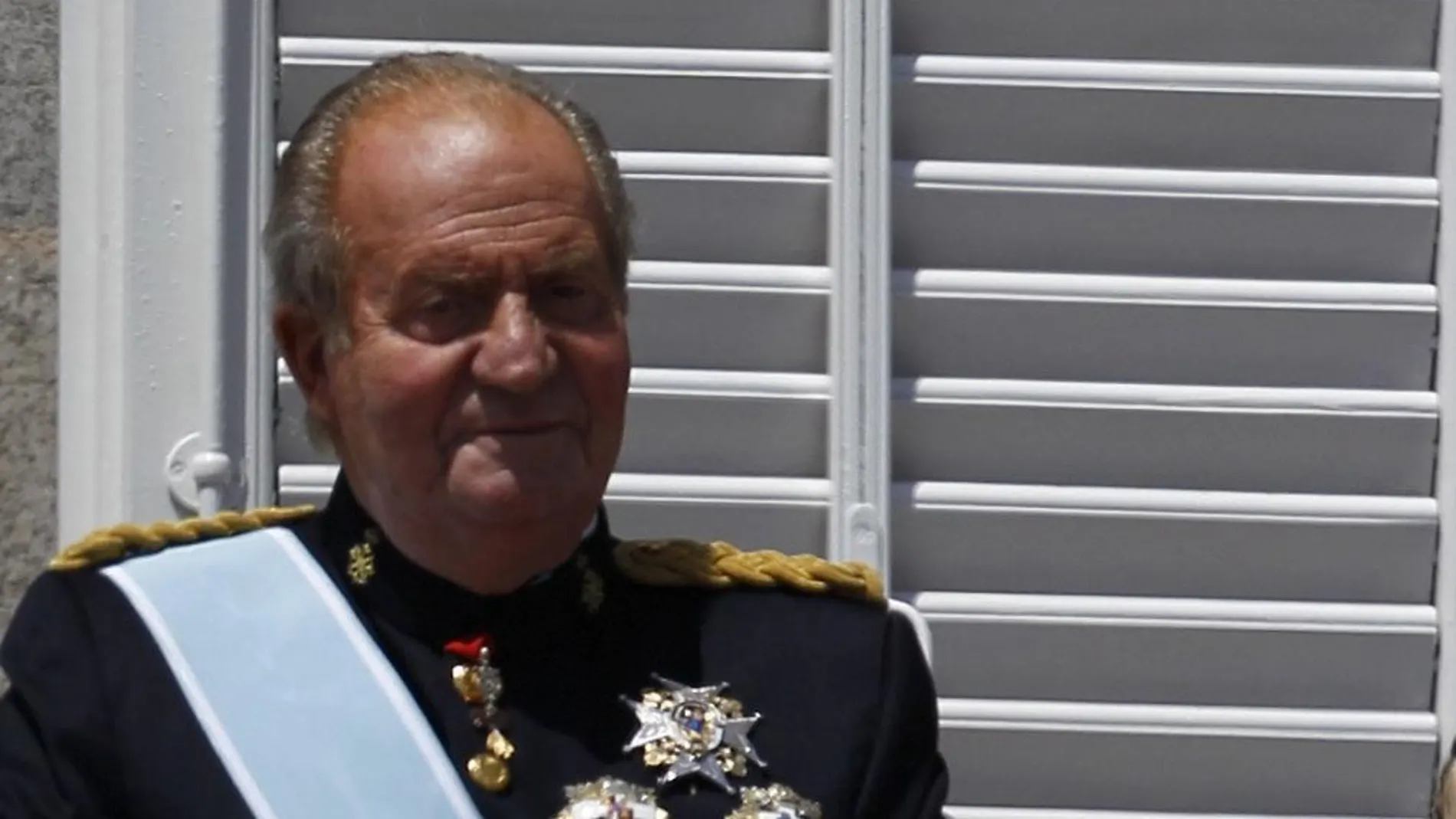 Don Juan Carlos, en la proclamación de Felipe VI