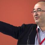 Miquel Iceta interviene ante el Congreso extraordinario del PSC
