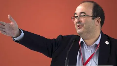 Miquel Iceta interviene ante el Congreso extraordinario del PSC
