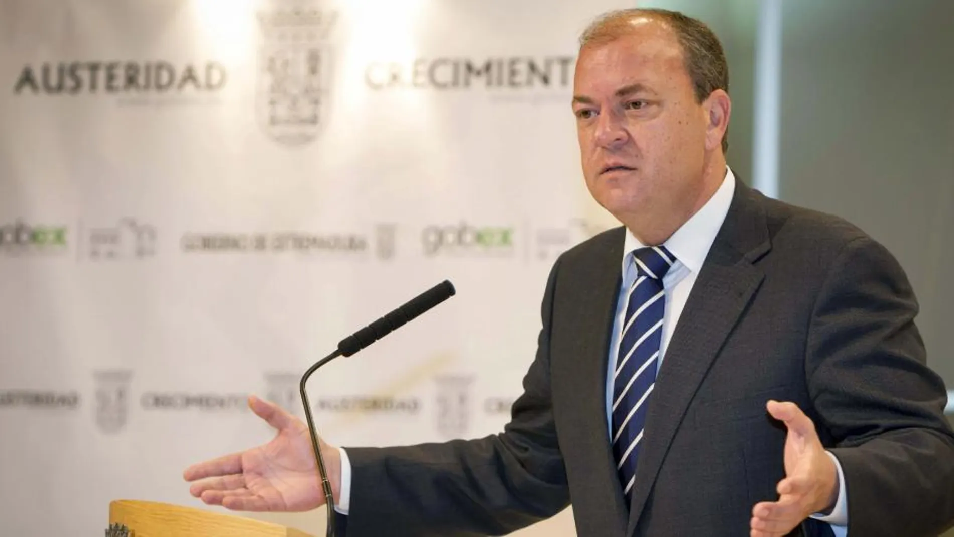 El presidente del Gobierno de Extremadura, José Antonio Monago
