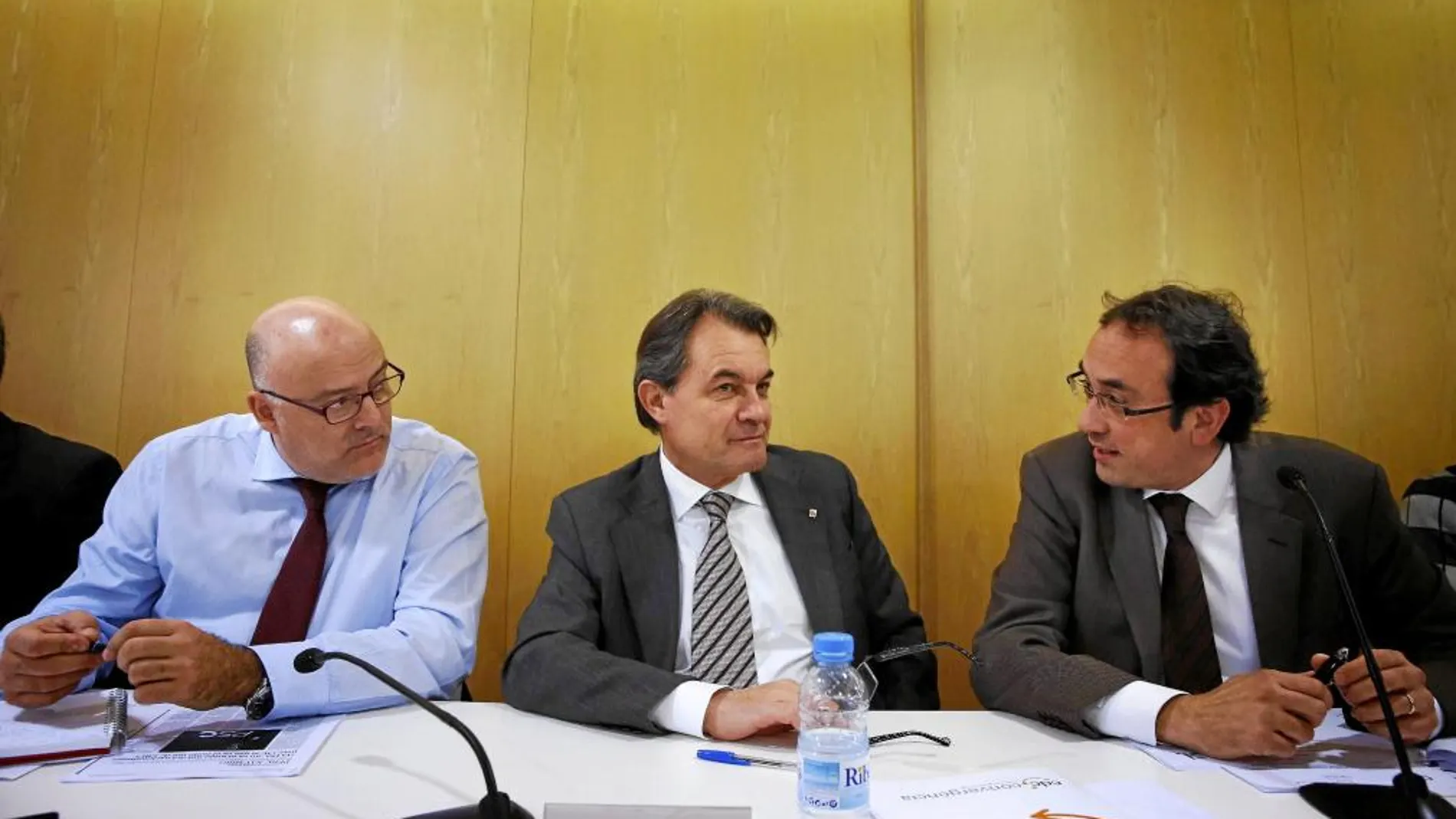Mas presidió ayer la reunión del comité ejecutivo de Convergència Democràtica