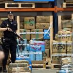 Tres alijos de droga incautados por la Policía Nacional en una operación antidroga en Córdoba.