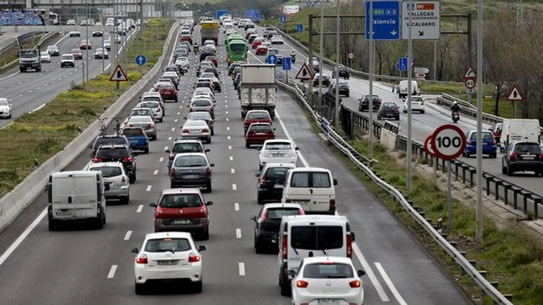 La velocidad se reduce en España en el 90% de las vías