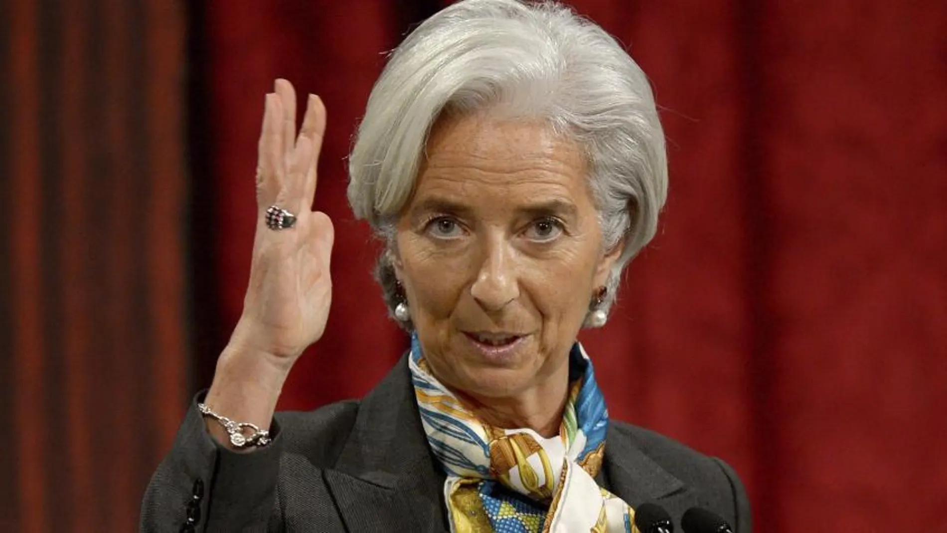 La directora del Fondo Monetario Internacional (FMI), Christine Lagarde.