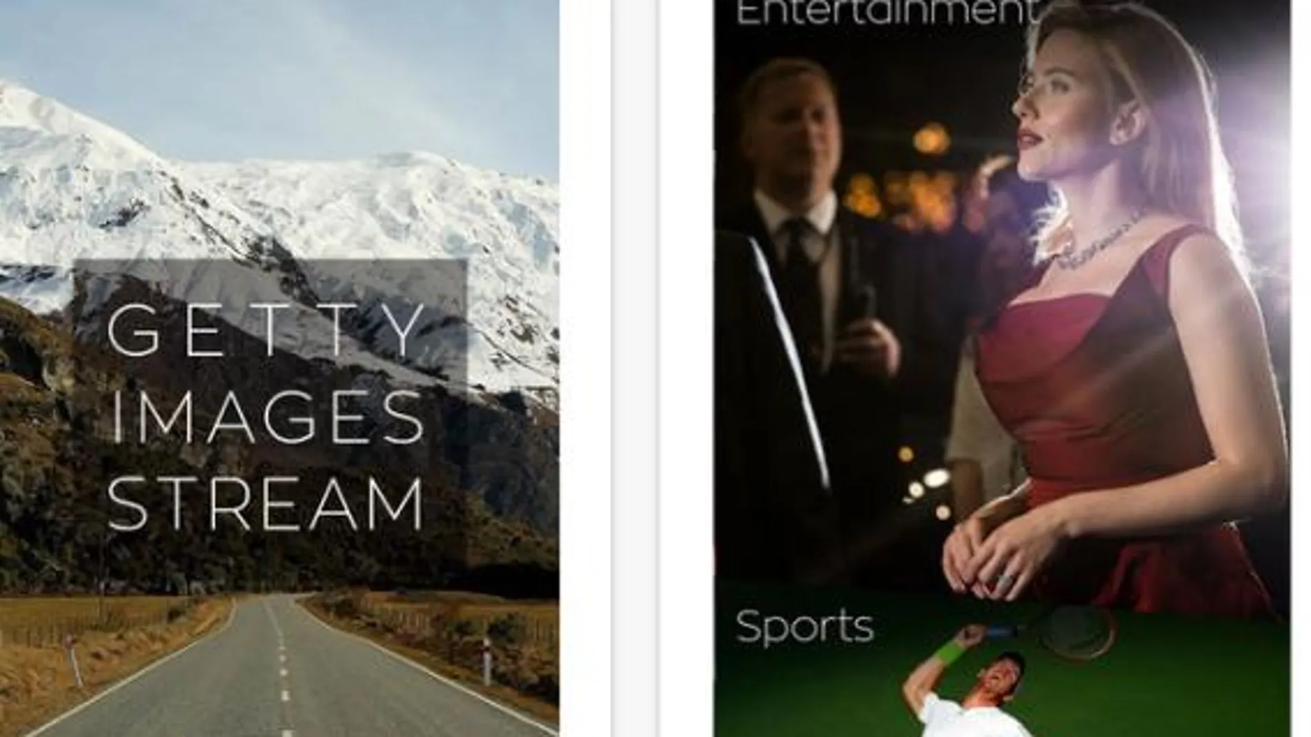 Getty Images permitirá el acceso a su biblioteca gráfica con Stream