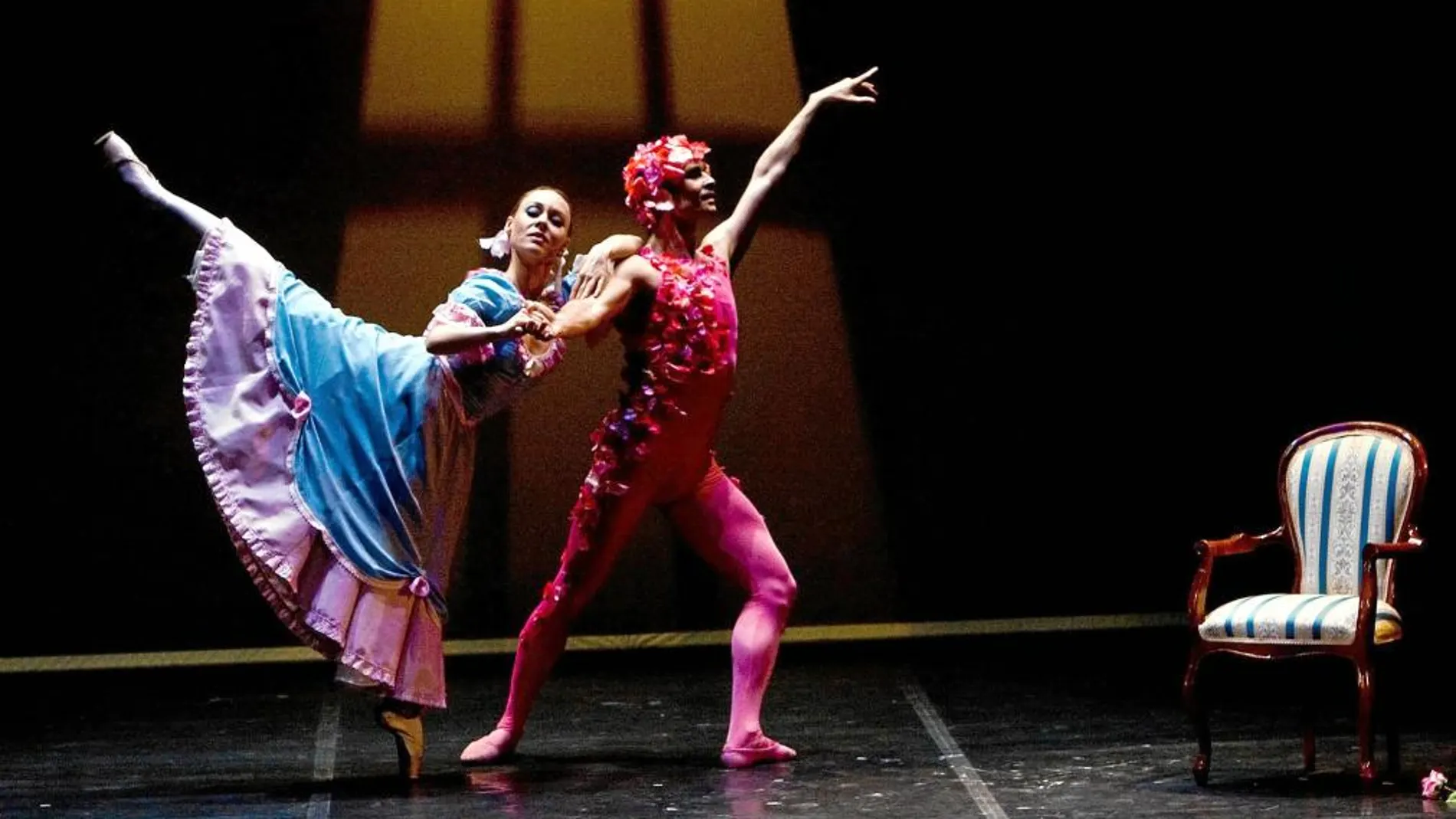 Representación de danza en la temporada pasada del Teatro Principal zamorano
